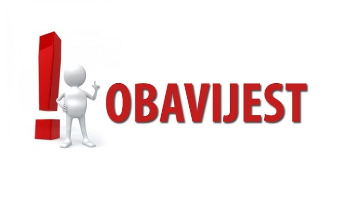 Obavijest građanima